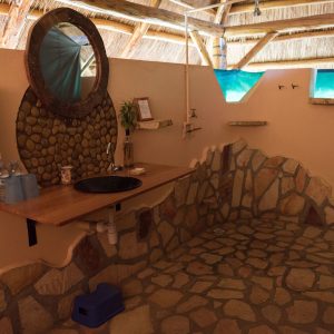 Murchison River Lodge, schöne Bäder