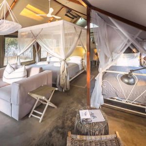 Mushara Bush Camp Tented Bungalows Family Room