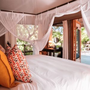 Muzimu Lodge, Zimmernansicht