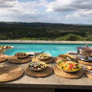 Nambiti Hills Private Game Lodge, Mahlzeiten
