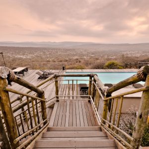 Safari in Kwazulu Natal, wunderschöne Namibiti Hills Game Lodge