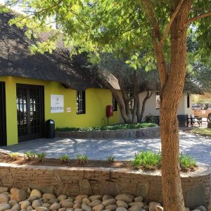 Namib Desert Lodge, Eingang