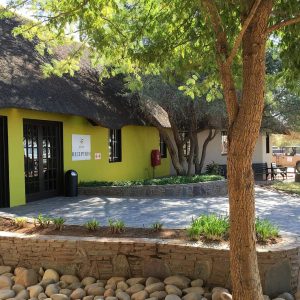 Namib Desert Lodge, Eingang