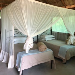 Nanzhila Lake Camp, Innenansicht