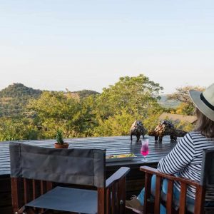 Ndhula Tented Lodge Ausblick