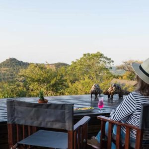 Ndhula Tented Lodge Ausblick