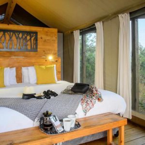 Ndhula Tented Lodge Zimmeransicht