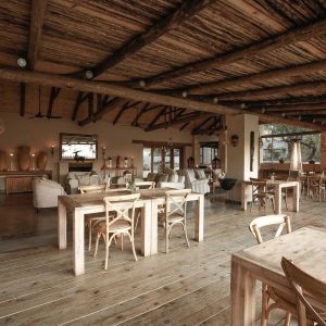 Nottens Bush Camp, Speisebereich