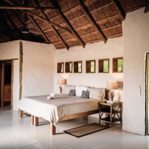 Nxai Pan Camp, Zimmeransicht