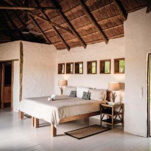 Nxai Pan Camp, Zimmeransicht