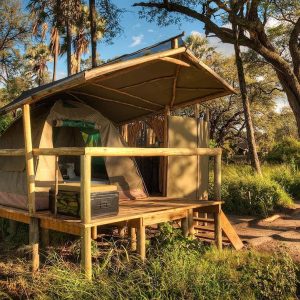 Oddballs Camp, Zeltansicht