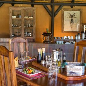 Okonjima Bush Camp Speisen