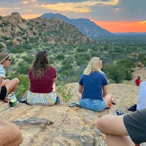 Omandumba Gästefarm sundowner