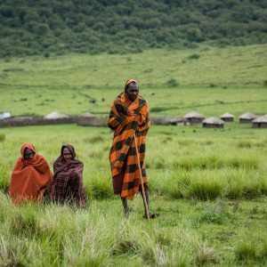 Masai im Hochland