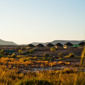 Palmwag Lodge aus der Distanz