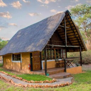 Pioneer Camp Chalet Aussenansicht