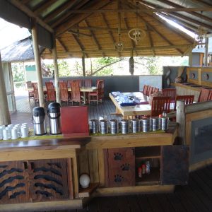 Restaurant vom Radinare Camp