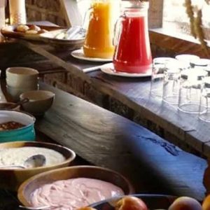 Roys Restcamp, Frühstück