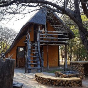 Roys Restcamp, Reeddach Häuser