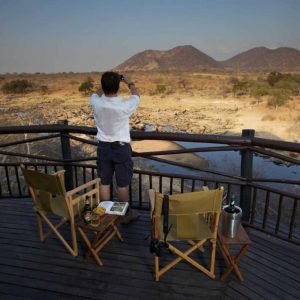 Ruaha River Lodge, Aussicht