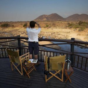 Ruaha River Lodge, Aussicht