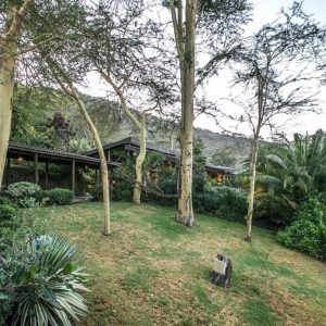 Sarova Lion Hill Lodge, Garten