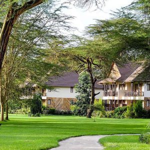 Sawela Lodge, schöner Garten