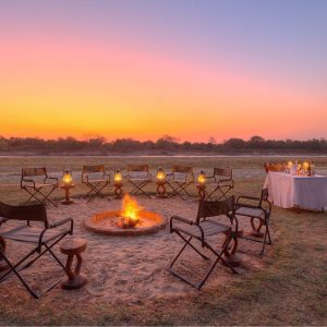 Shawa Luangwa, toller Sundowner