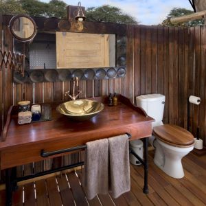 Somalisa Expeditions, Badezimmer