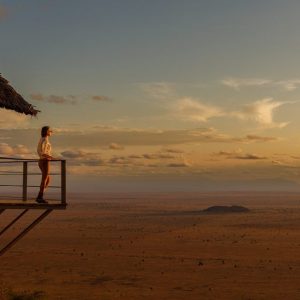 Ausblick vom Soroi Lions Bluff Camp