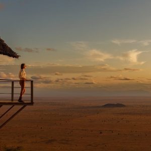 Ausblick vom Soroi Lions Bluff Camp