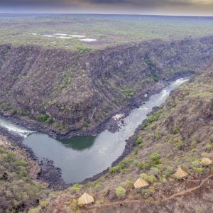 Taita Falcon Lodge, Aussicht auf die Schlucht