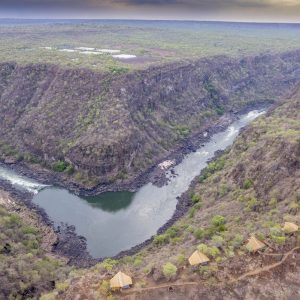 Taita Falcon Lodge, Aussicht auf die Schlucht