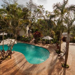 Tamboti Lodge von oben