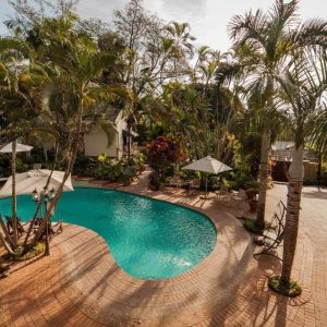 Tamboti Lodge von oben