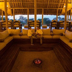 Tarangire Treetops Camp, Loungebereich