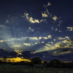 Tau Pan Abendstimmung