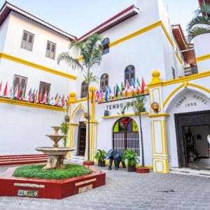 Tembo House Hotel_, Eingang