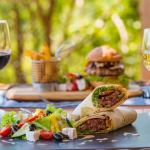 The Wallow Lodge, leckere Mahlzeiten