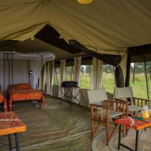 Thorn Tree Camp, Innenansicht