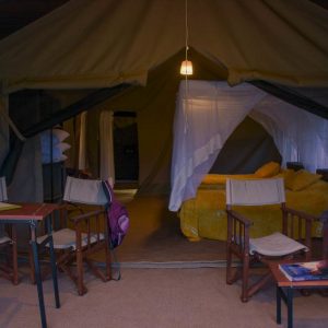Thorn Tree Camp, Innenansicht