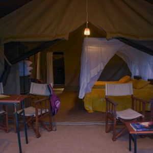 Thorn Tree Camp, Innenansicht