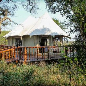 Thula Thula Tented Camp, Aussenansicht