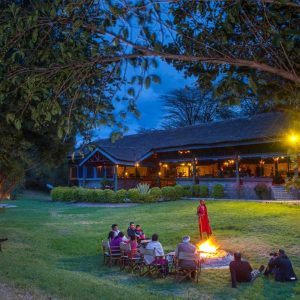 Tipilikwani Camp Camp by night