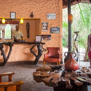 Tipilikwani Camp Rezeption