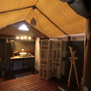 Tlouwana Camp, Badezimmer