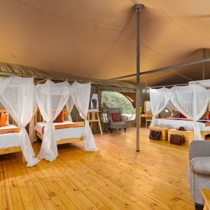 Tlouwana Camp, Familieneinheit