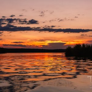 Tsowa Safari Lodge, Stimmung am Abend