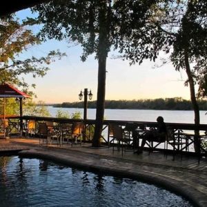 Victoria Falls Waterfront, Pool am Zambezi