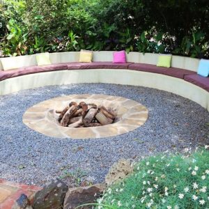 Wildebeest Eco Camp, Feuerplatz